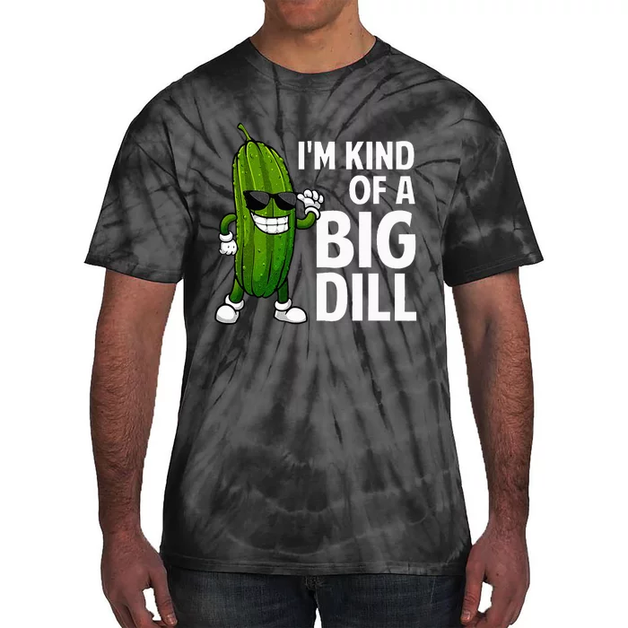 Funny Pickle Big Dill Pickle Lover Tie-Dye T-Shirt