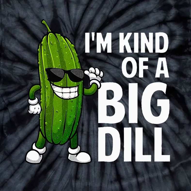 Funny Pickle Big Dill Pickle Lover Tie-Dye T-Shirt