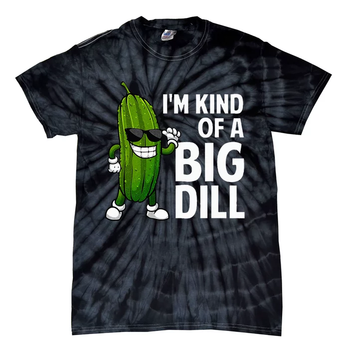 Funny Pickle Big Dill Pickle Lover Tie-Dye T-Shirt