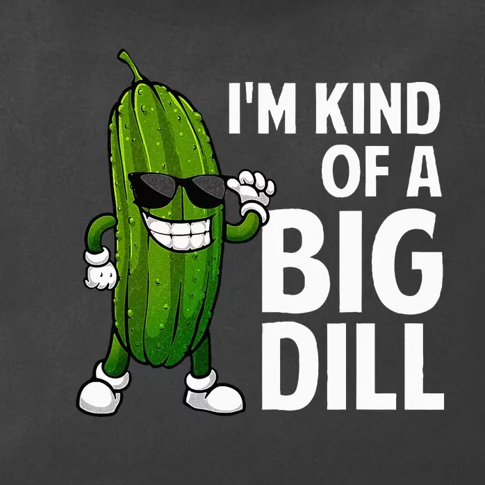 Funny Pickle Big Dill Pickle Lover Zip Tote Bag