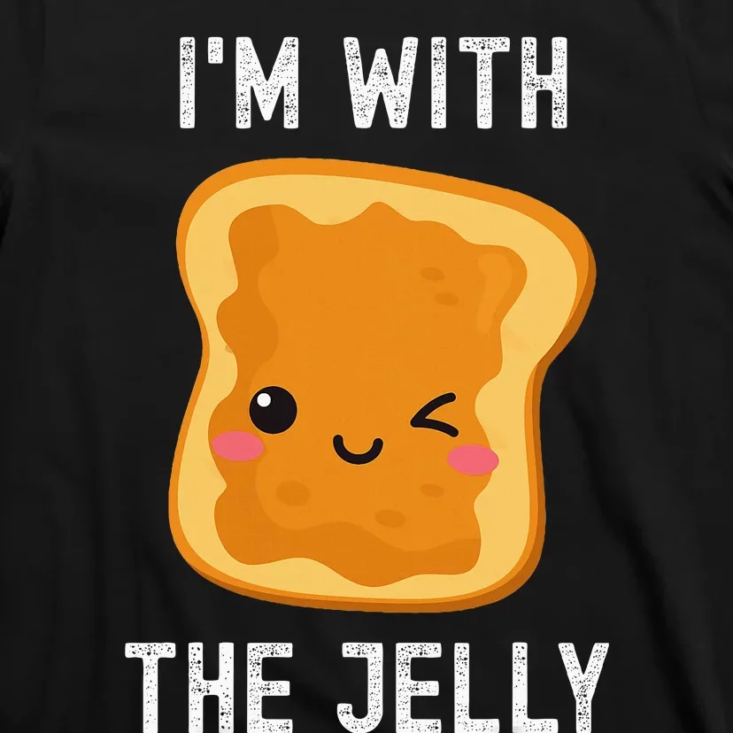 Funny Peanut Butter & Jelly Matching His & Hers Couples T-Shirt