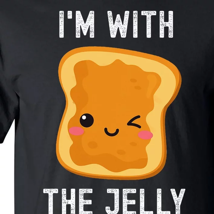 Funny Peanut Butter & Jelly Matching His & Hers Couples Tall T-Shirt