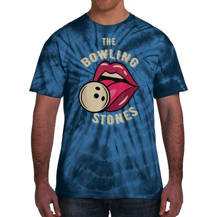 Funny Pun Bowling Stone Tie-Dye T-Shirt