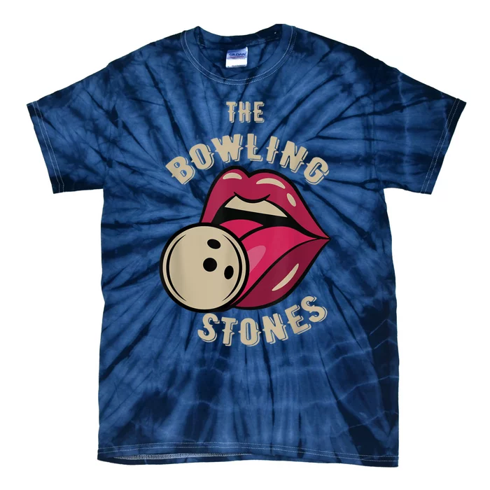 Funny Pun Bowling Stone Tie-Dye T-Shirt