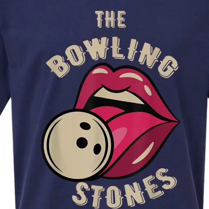 Funny Pun Bowling Stone Sueded Cloud Jersey T-Shirt