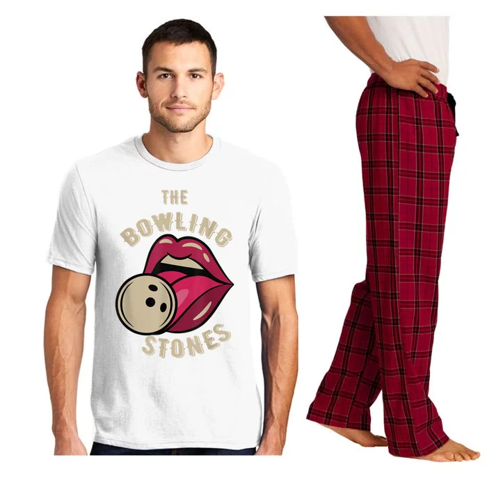 Funny Pun Bowling Stone Pajama Set