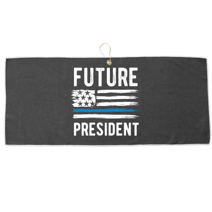 Future President Boy President To Be Large Microfiber Waffle Golf Towel