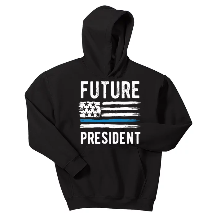 Future President Boy President To Be Kids Hoodie