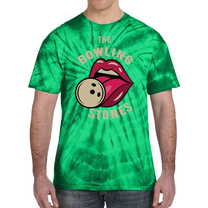 Funny Pun Bowling Stone Tie-Dye T-Shirt