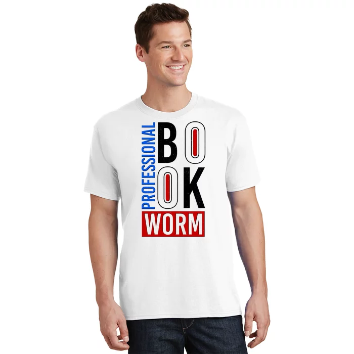 Funny Professional Book Worm T-Shirt