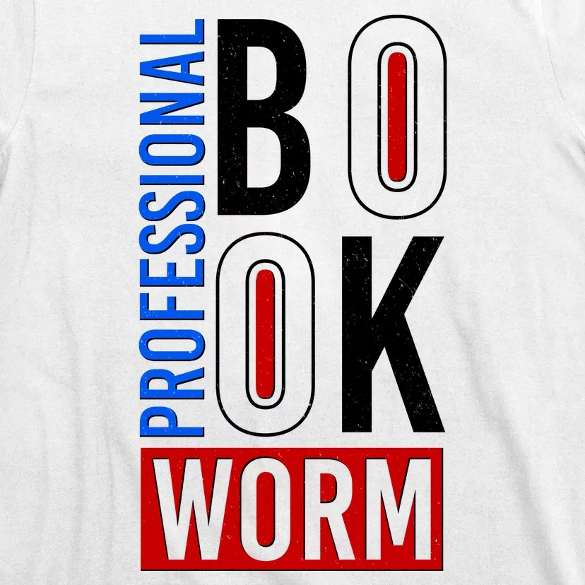 Funny Professional Book Worm T-Shirt