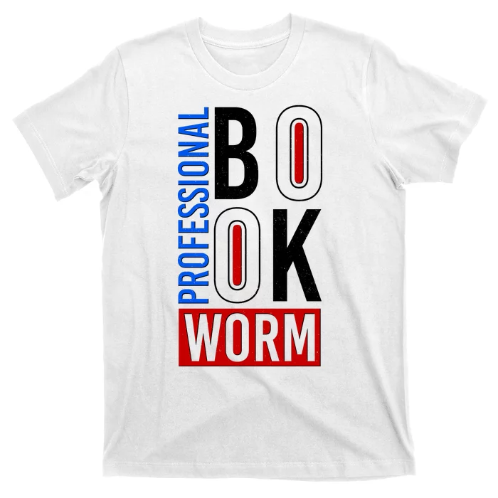 Funny Professional Book Worm T-Shirt