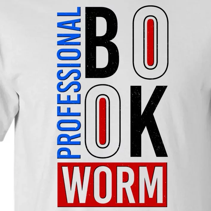 Funny Professional Book Worm Tall T-Shirt