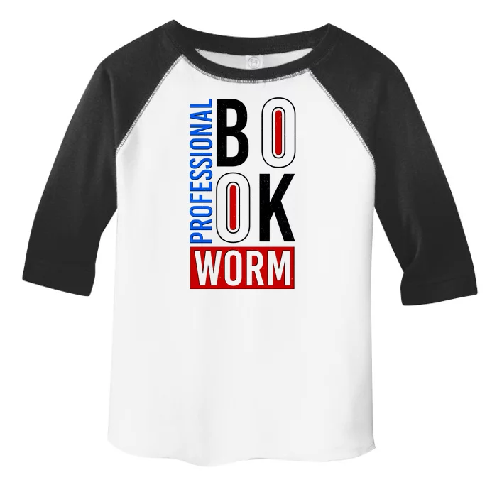 Funny Professional Book Worm Toddler Fine Jersey T-Shirt