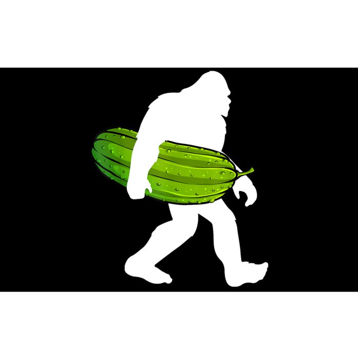 Funny Pickle Bigfoot Cucumber Pickle Lover Gift Bumper Sticker