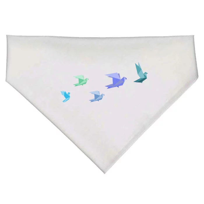 Flying Paper Birds USA-Made Doggie Bandana