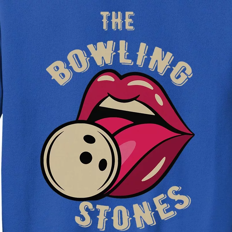 Funny Pun Bowling Stone Tall Sweatshirt