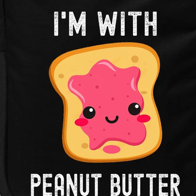 Funny Peanut Butter Jelly Matching Couples Impact Tech Backpack