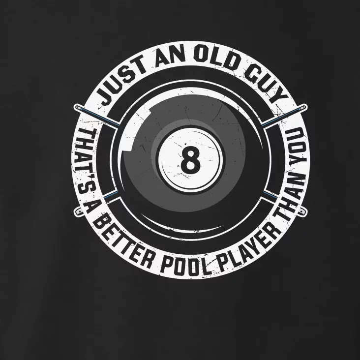 Funny Pool Billiards Gift Toddler Hoodie