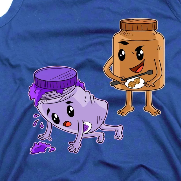 Funny Peanut Butter Great Gift Peanut Butter Jelly Gift Tank Top