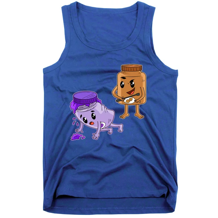 Funny Peanut Butter Great Gift Peanut Butter Jelly Gift Tank Top