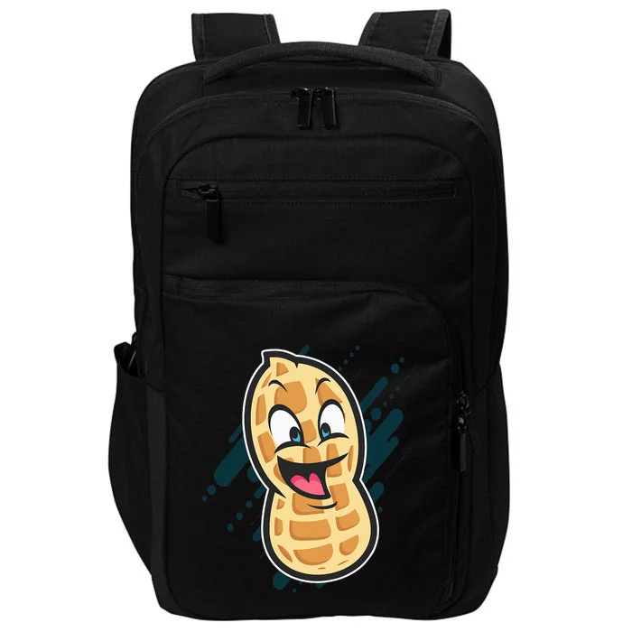 Funny Peanut Butt Gag Peanut Butter Food Impact Tech Backpack