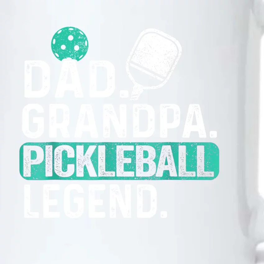 Funny Pickle Ball Dad Grandpa Pickleball Legend Player Gift Black Color Changing Mug