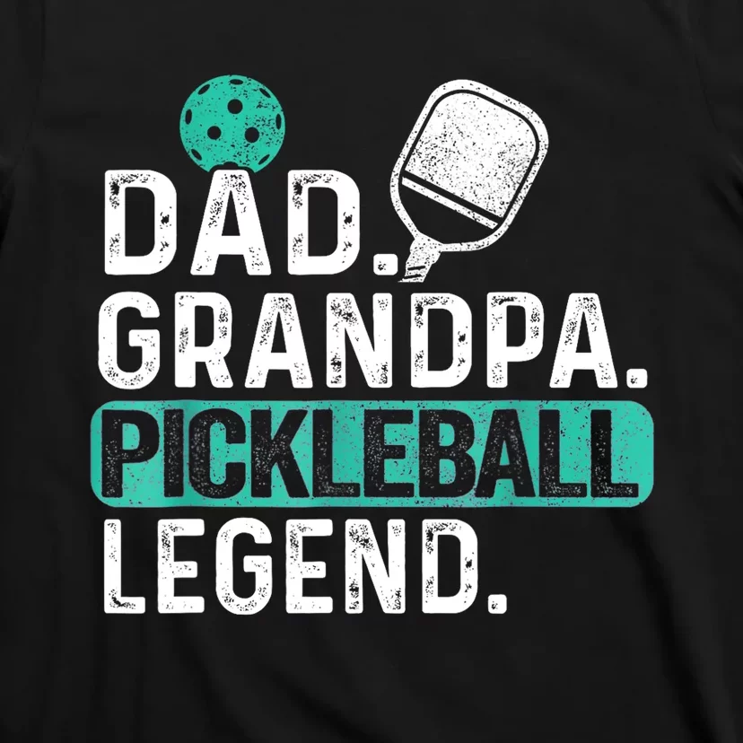 Funny Pickle Ball Dad Grandpa Pickleball Legend Player Gift T-Shirt