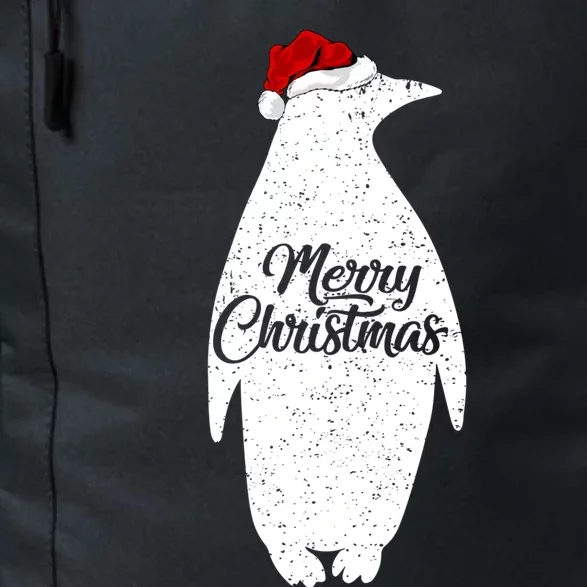 Funny Penguin Bird Lover Xmas Santa Hat Penguin Christmas Cute Gift Daily Commute Backpack