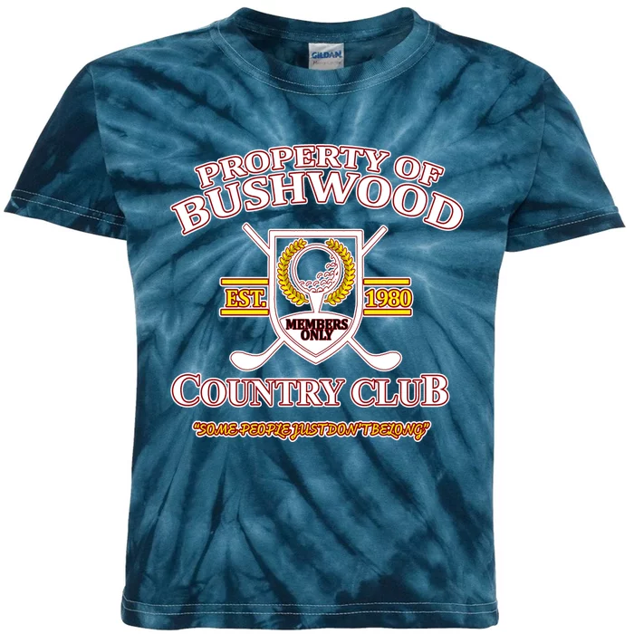 Funny Property Bushwood Country Club 1 Kids Tie-Dye T-Shirt