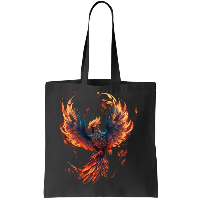 Fire Phoenix Bird Phoenix Reborn Firebird Phoenix Tote Bag