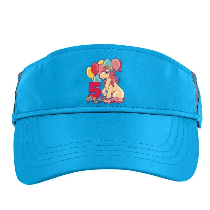 Fifth Pony Birthday Adult Drive Performance Visor