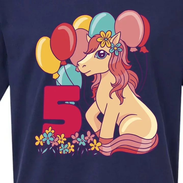 Fifth Pony Birthday Sueded Cloud Jersey T-Shirt