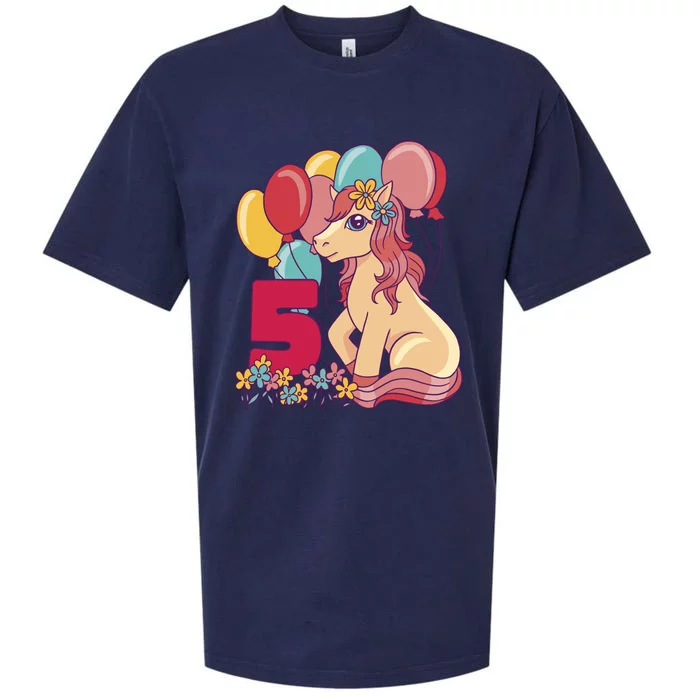 Fifth Pony Birthday Sueded Cloud Jersey T-Shirt