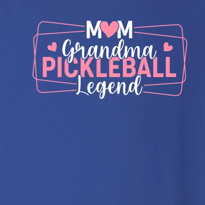 Funny Pickle Ball Mom Grandma Pickleball Legend Player Gift Toddler Long Sleeve Shirt