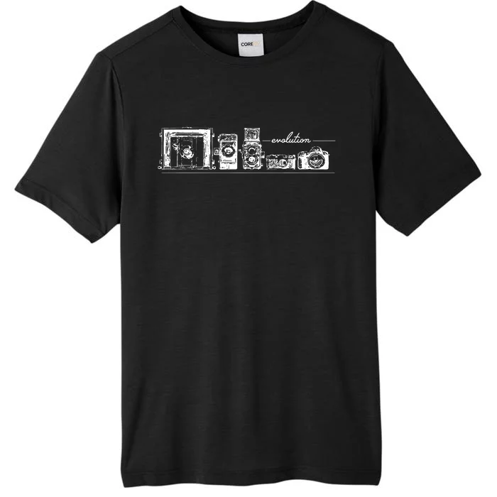 Funny Photography Camera Evolution T Women ChromaSoft Performance T-Shirt