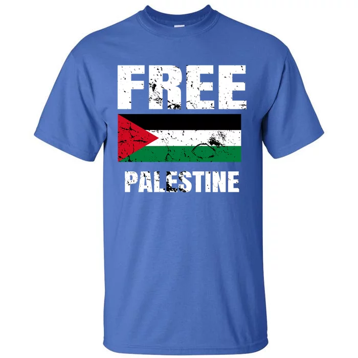 Free Palestine Cute Gift Palestine Will Be Free Funny Gift Tall T-Shirt