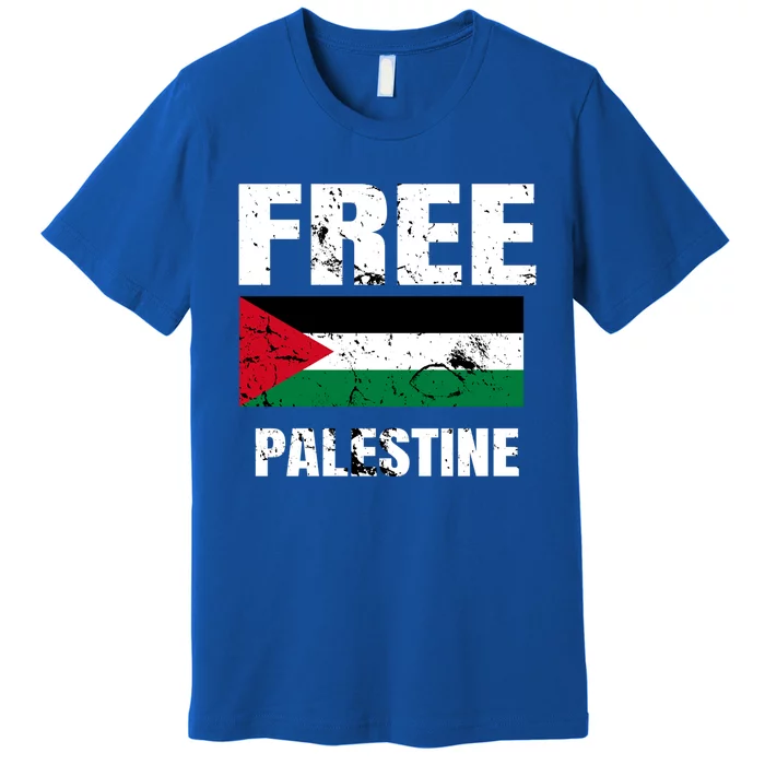 Free Palestine Cute Gift Palestine Will Be Free Funny Gift Premium T-Shirt