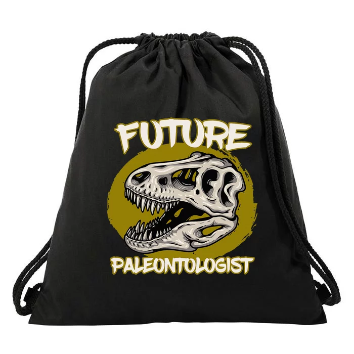 Future Paleontologist Cute Gifts Dino Explorer Drawstring Bag