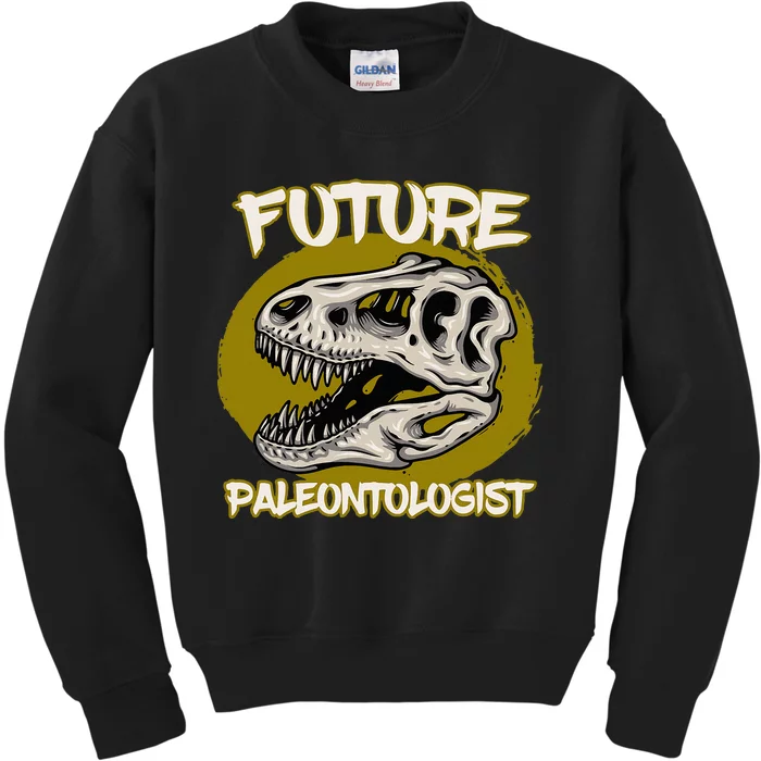 Future Paleontologist Cute Gifts Dino Explorer Kids Sweatshirt