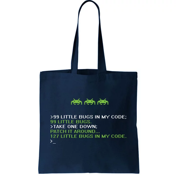 Funny Programmer Coding Debugger Hacker Computer Science Dev Tote Bag