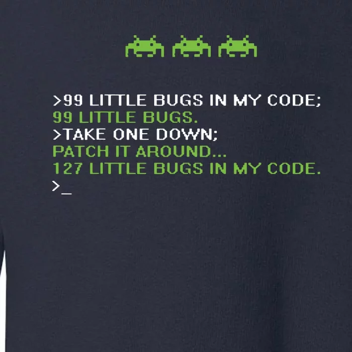 Funny Programmer Coding Debugger Hacker Computer Science Dev Toddler Sweatshirt