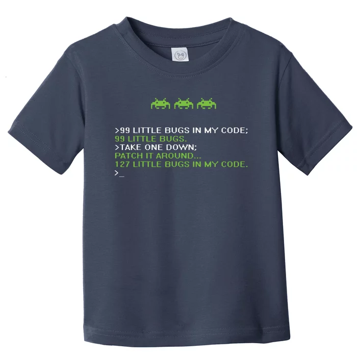 Funny Programmer Coding Debugger Hacker Computer Science Dev Toddler T-Shirt