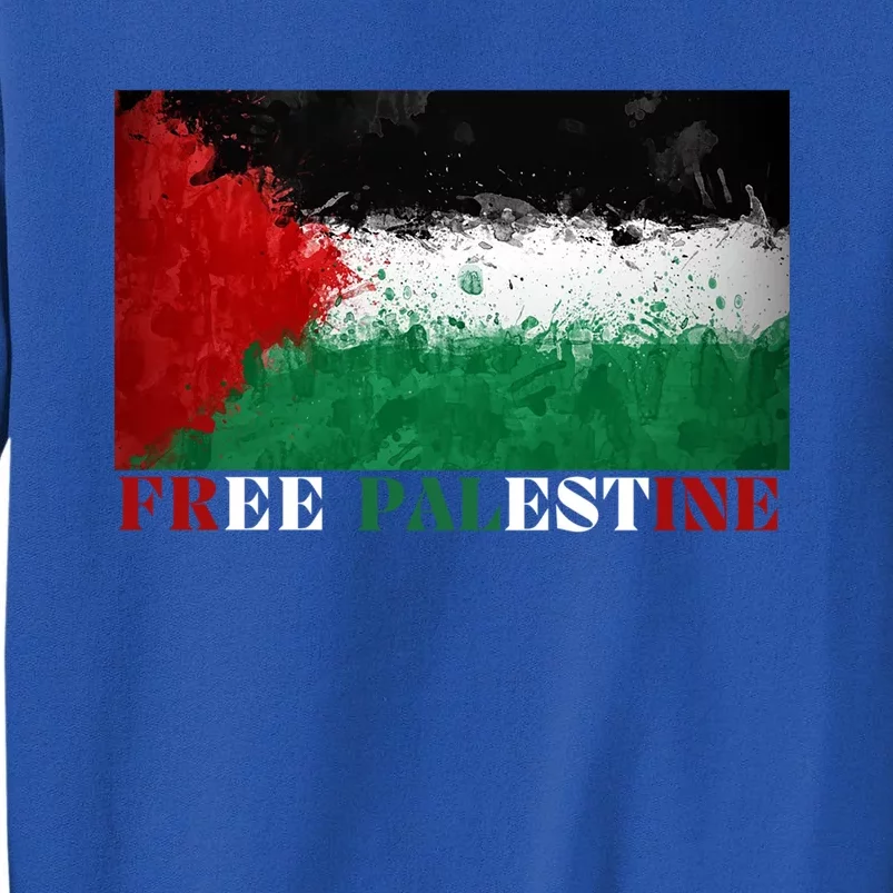 Free Palestine Cute Gift Tall Sweatshirt