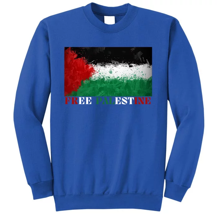 Free Palestine Cute Gift Tall Sweatshirt