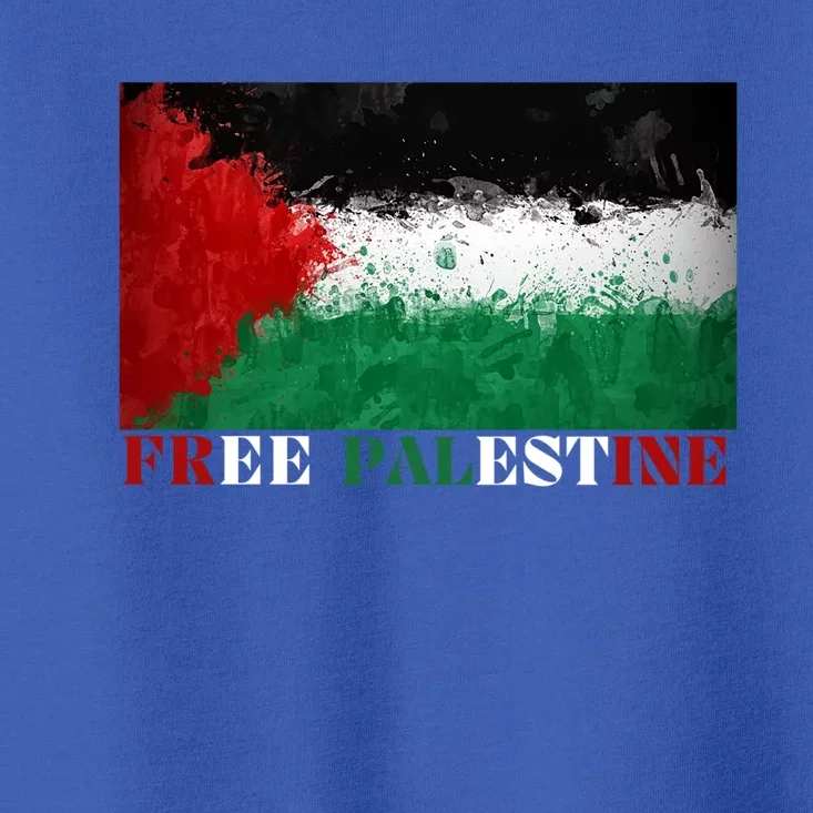 Free Palestine Cute Gift Toddler T-Shirt