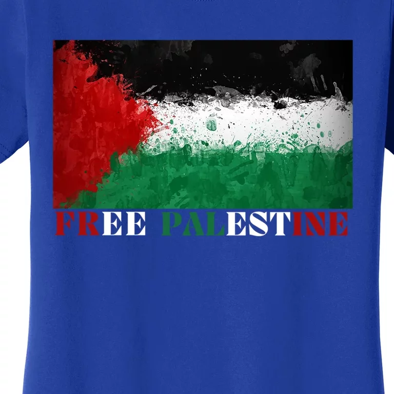 Free Palestine Cute Gift Women's T-Shirt