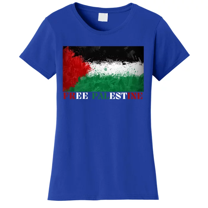 Free Palestine Cute Gift Women's T-Shirt