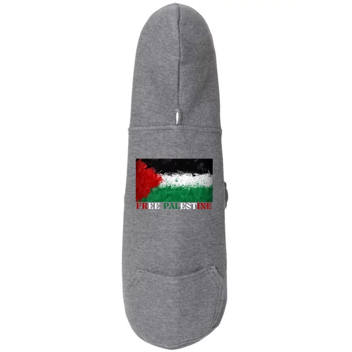 Free Palestine Cute Gift Doggie 3-End Fleece Hoodie