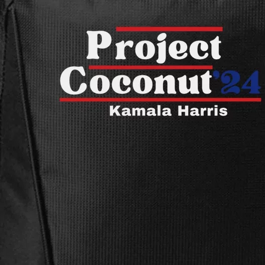 Funny Project Coconut Kamala Harris 2024 President Pro Biden Gift City Backpack